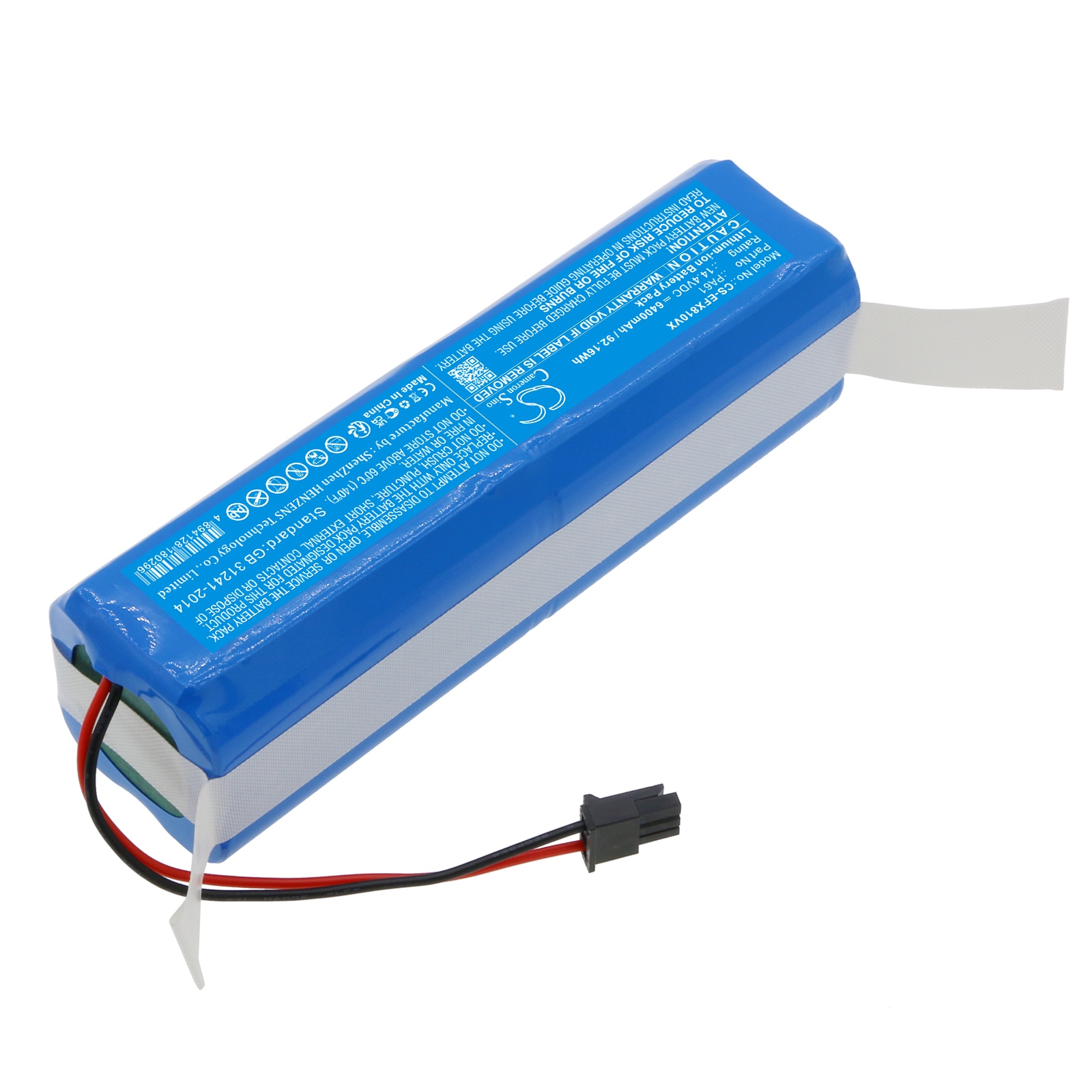 Batteri till Vakuum för Eufy RoboVac X8, RoboVac X8 Hybrid, RoboVac X8 White m.fl.