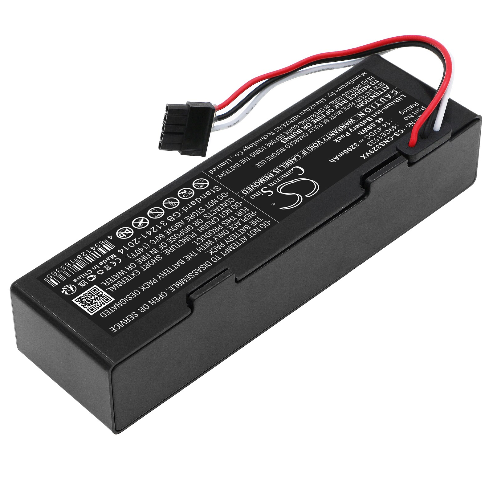 Batteri till Vakuum för CECOTEC CONGA 3290, CONGA 3390, CONGA 3490 m.fl.