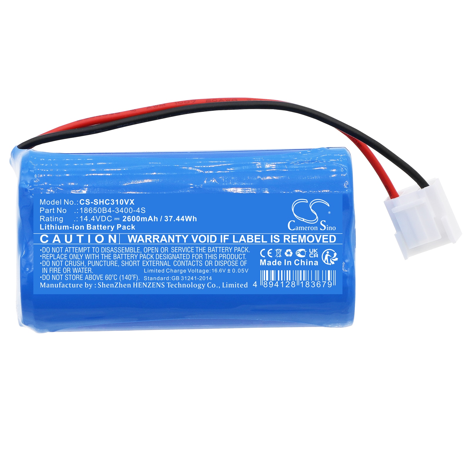 Batteri till Vakuum för Shark C3 mini, SNC-C3 Mini