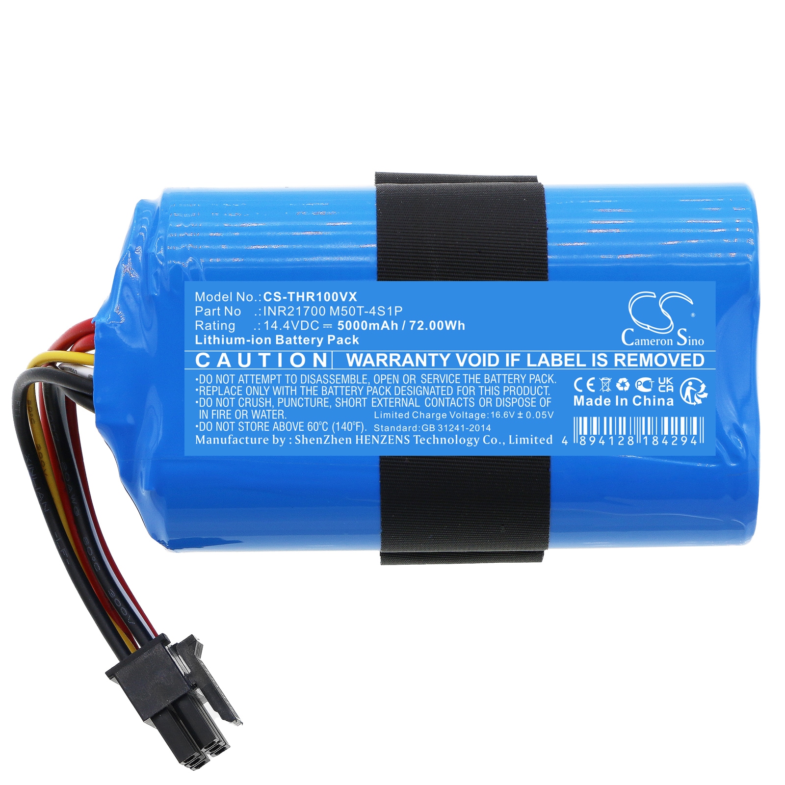 Batteri till Vakuum för 360 S10, X100, X100 Max m.fl.