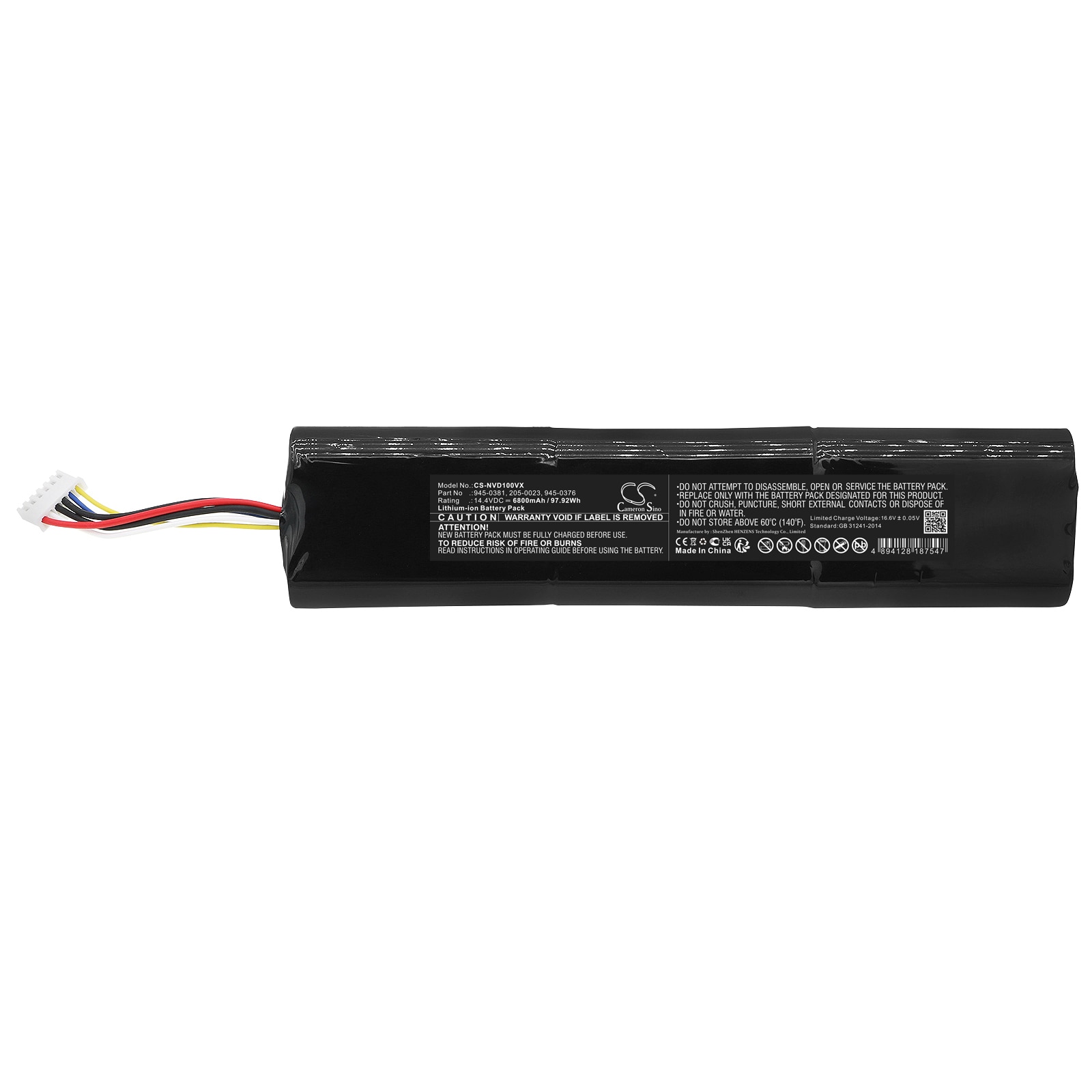 Batteri till Vakuum för Neato D8, Robotics D8, D9 m.fl.
