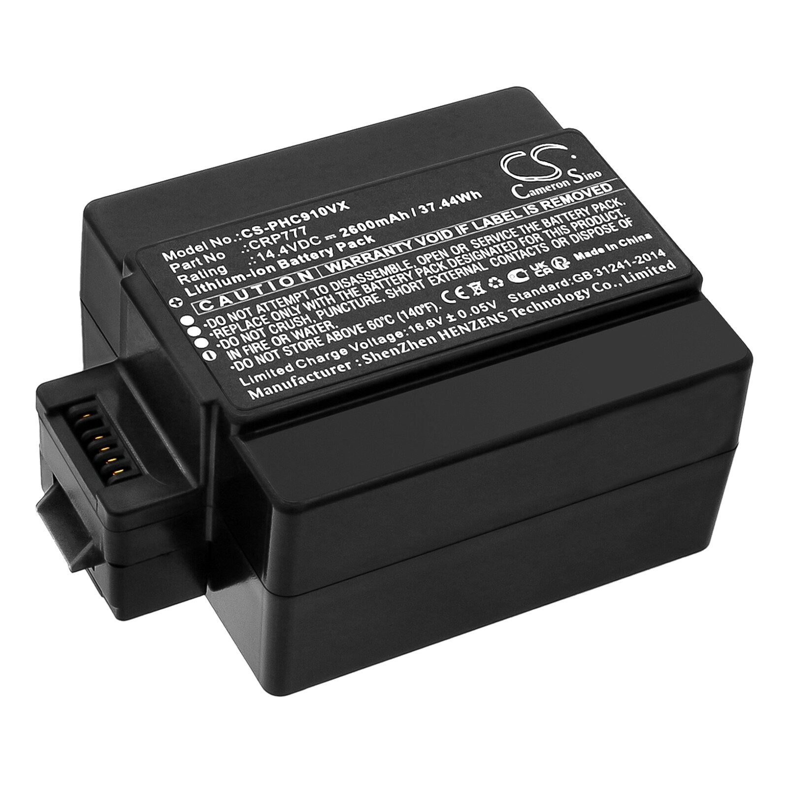 Batteri till Vakuum för ICLEBO Robot Pro YCR-M04-02-R, Free, YCR -M04 - 02(R) m.fl.