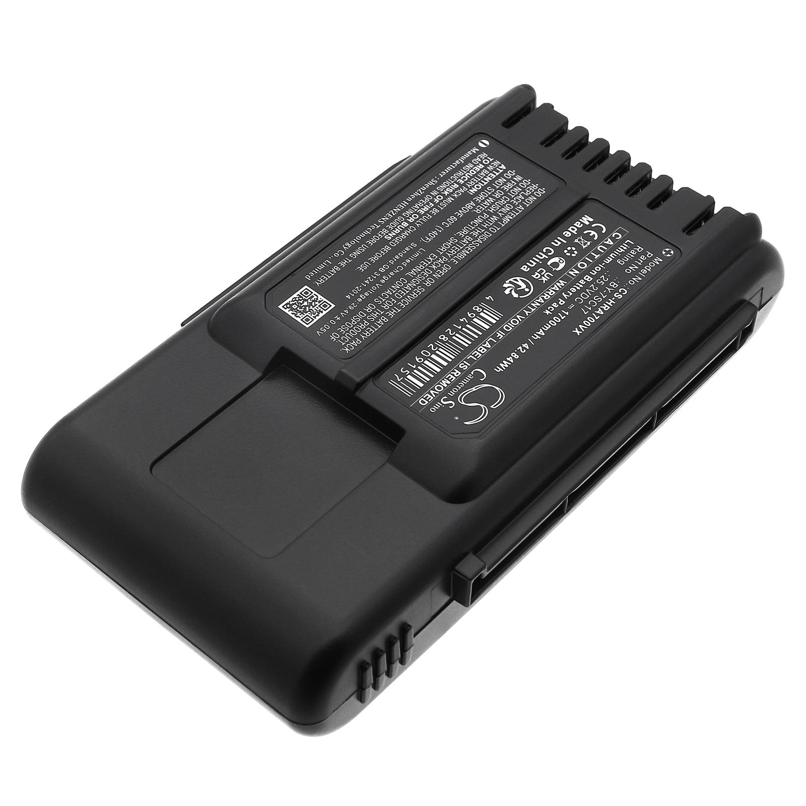 Batteri till Vakuum för Sharp EC-SR8-B, EC-SR9-B, EC-HR7-T m.fl.