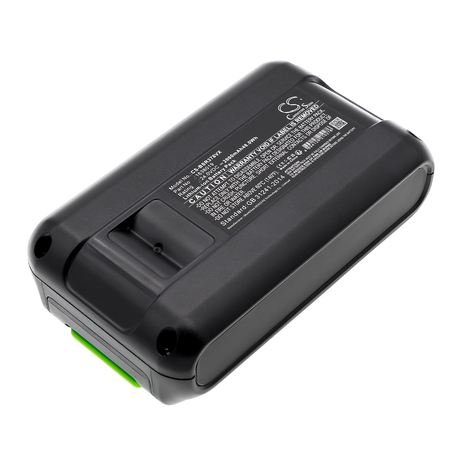 Batteri till Vakuum för Bissell 3789, 3797W, Cleanview XR Stick Vacuum m.fl.