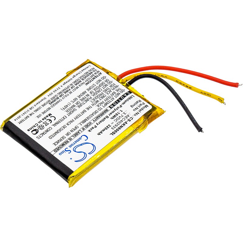 Batteri till Trådlöst headset för AKG N60 NC