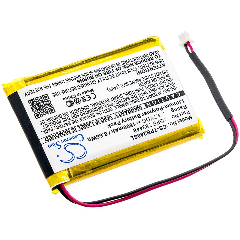 Batteri till Trådlöst headset för Telex Transmitter PB24ND-TX, PB24ND-TX, PB24N