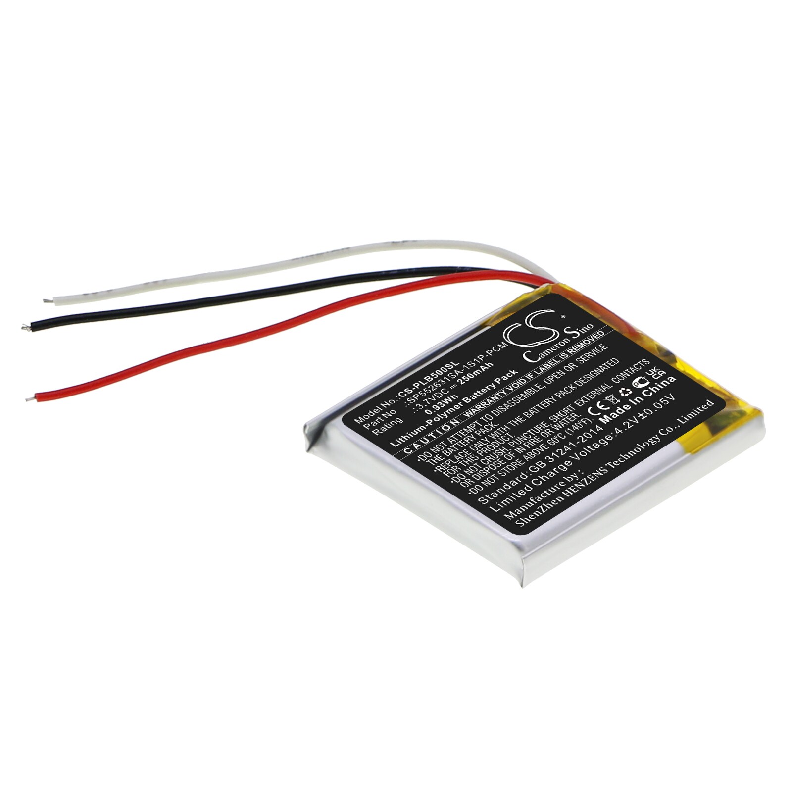 Batteri till Trådlöst headset för Plantronics BackBeat 500, BackBeat 505 m.fl.