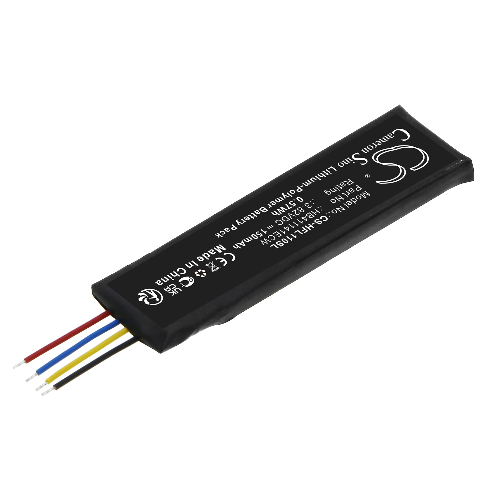 Batteri till Trådlöst headset för Huawei FreeLace Pro, HUA01