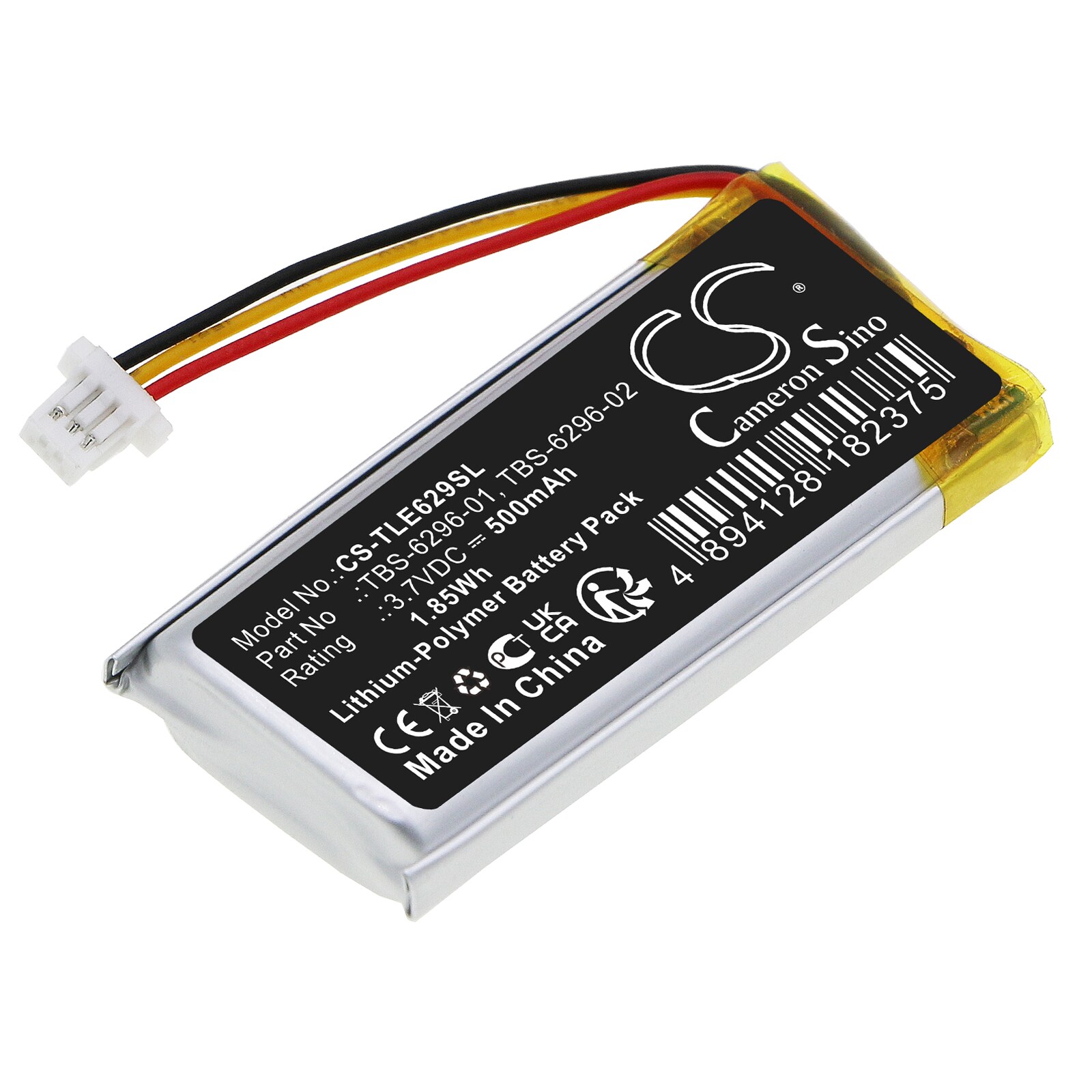 Batteri till Trådlöst headset för Turtle Beach Elite Atlas Aero, Elite Atlas Aero RX