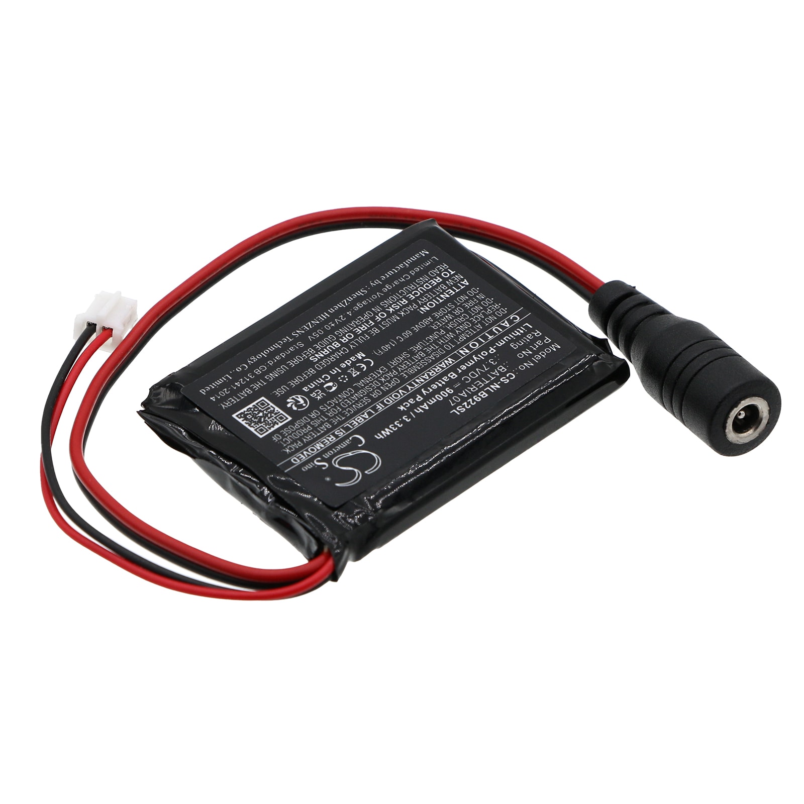 Batteri till Trådlöst headset för Nolan N-COM B902 L, N-COM B902 R