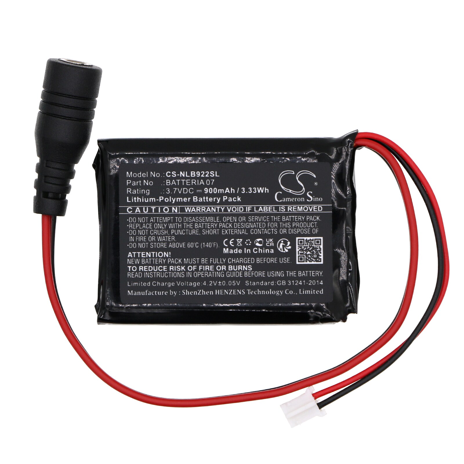 Batteri till Trådlöst headset för Nolan N-COM B902 L, N-COM B902 R