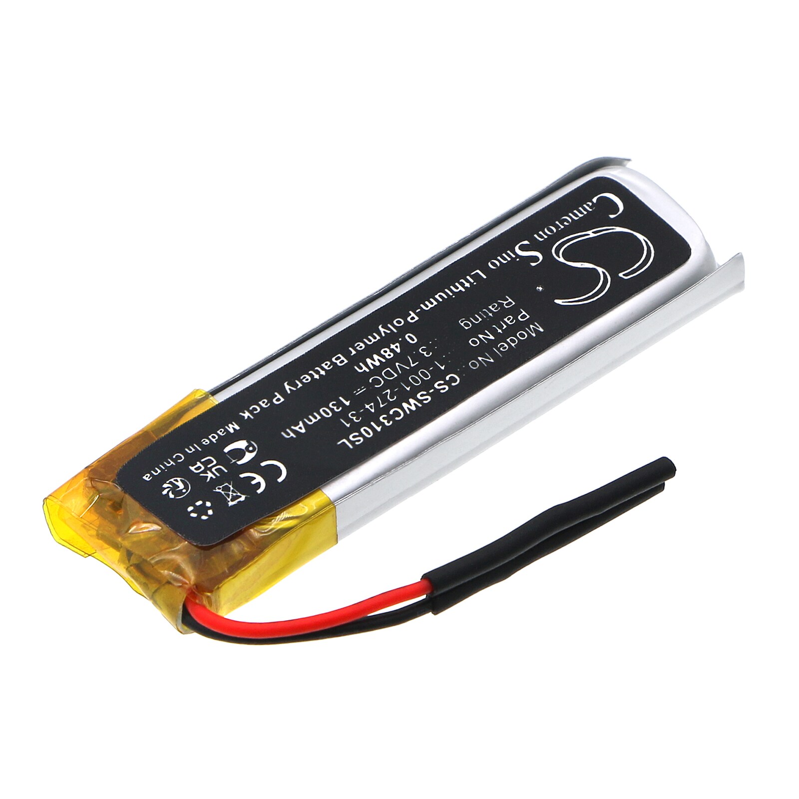 Batteri till Trådlöst headset för Sony WI-C600N, WI-C400, WI-C500 m.fl.
