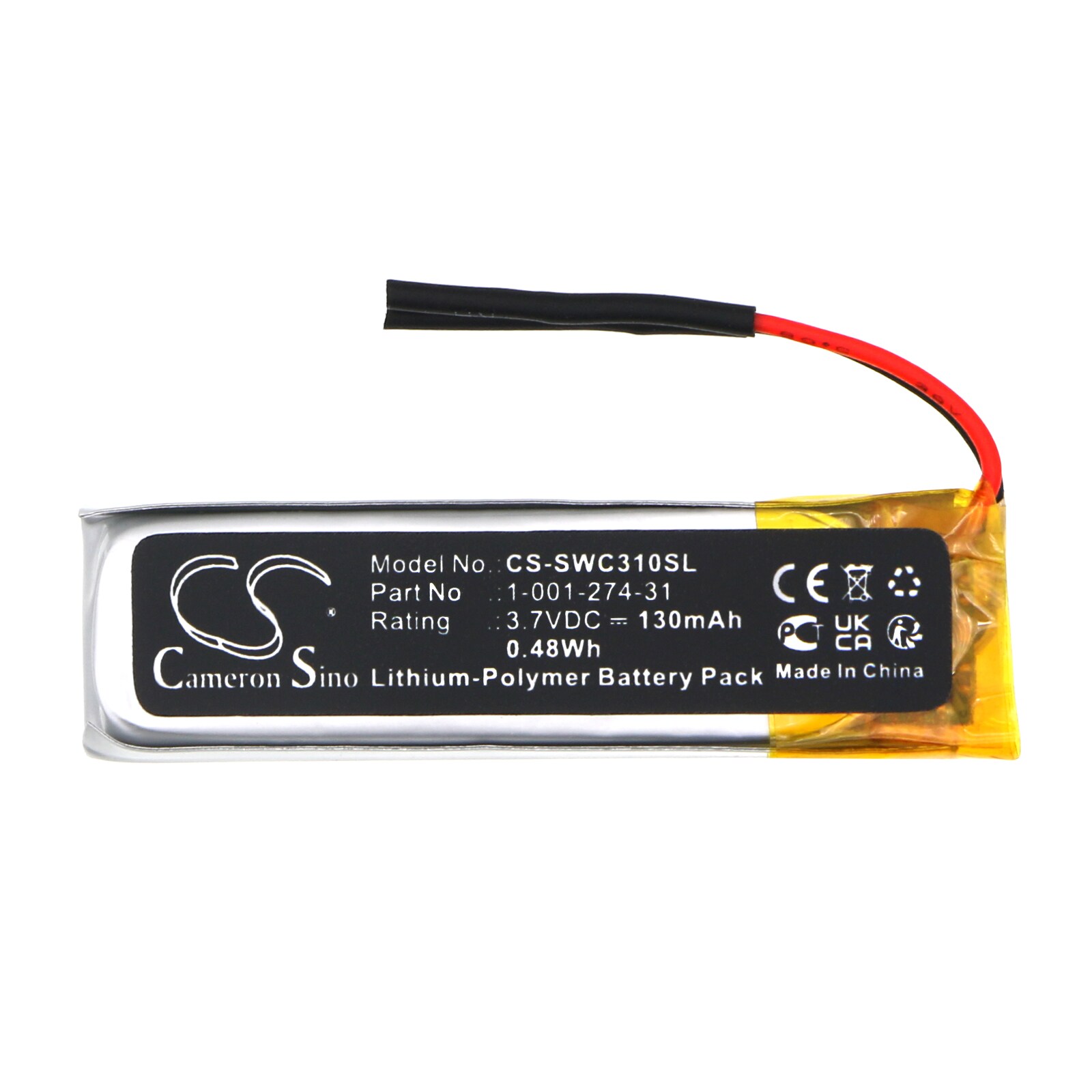Batteri till Trådlöst headset för Sony WI-C600N, WI-C400, WI-C500 m.fl.