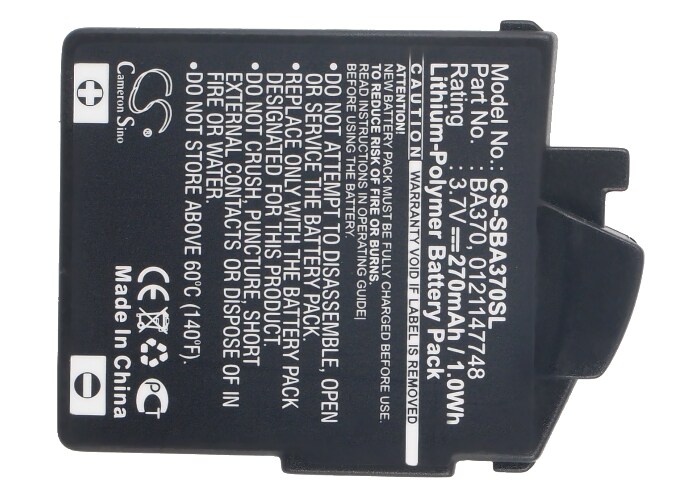 Batteri till Trådlöst headset för Sennheiser PXC 310, PXC 310 BT, MM 400 m.fl.