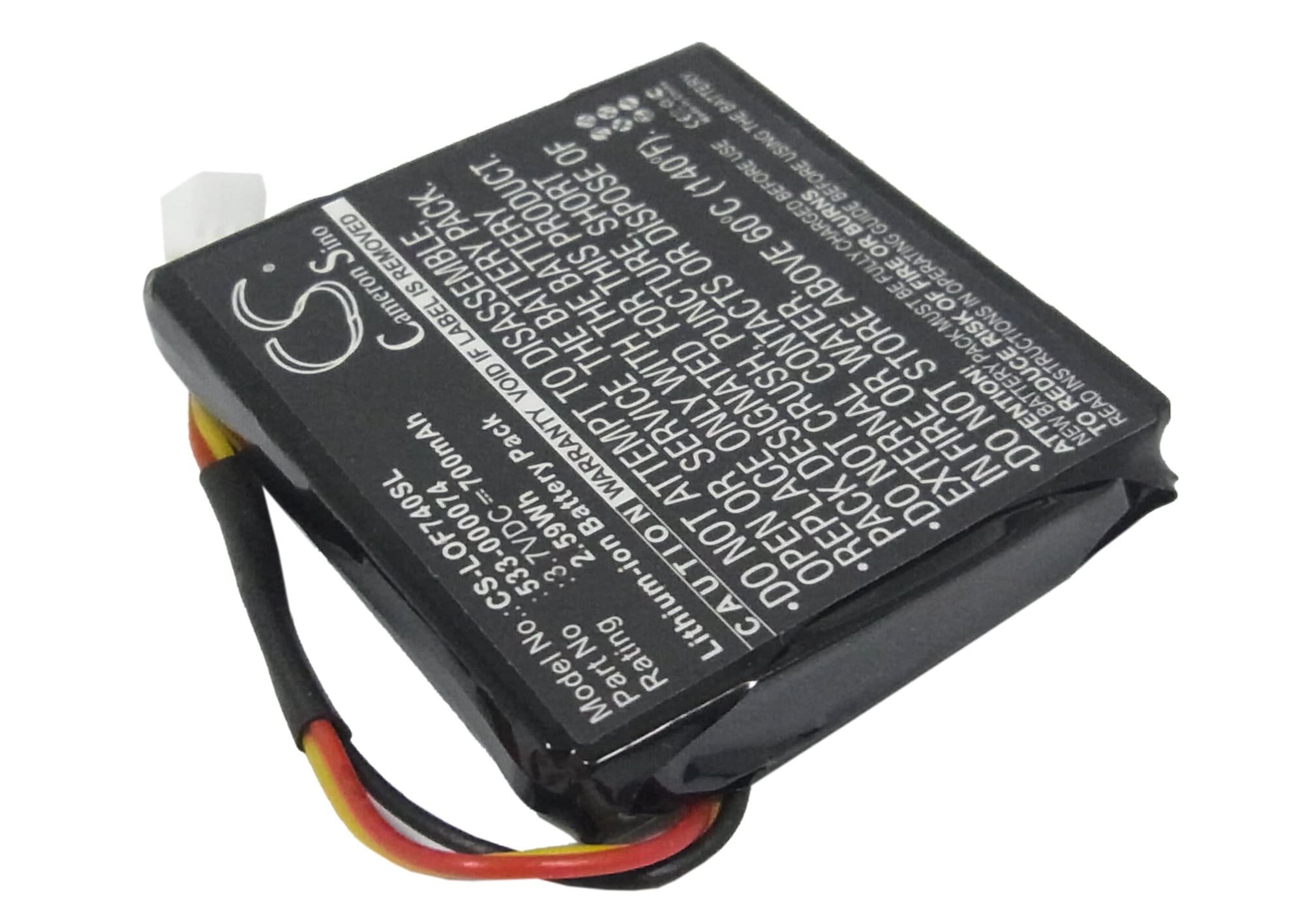 Batteri till Trådlöst headset för Logitech G930, F540, 981-000257