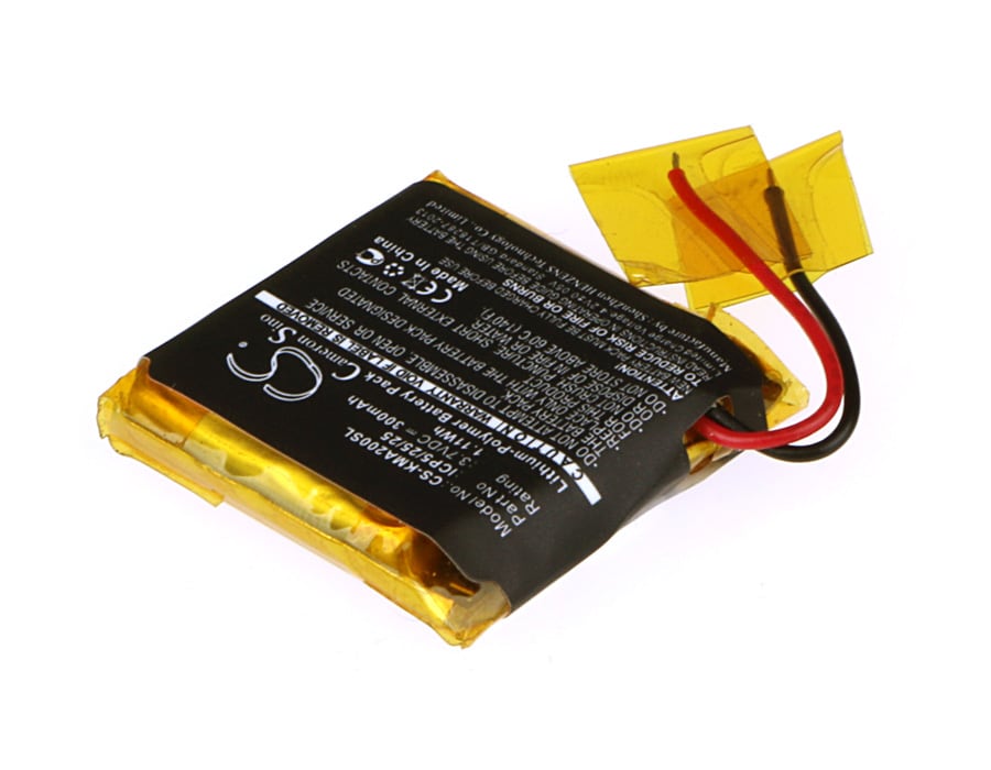 Batteri till Trådlöst headset för ROCKETFISH RF-MAB2, RF-MAB2-T