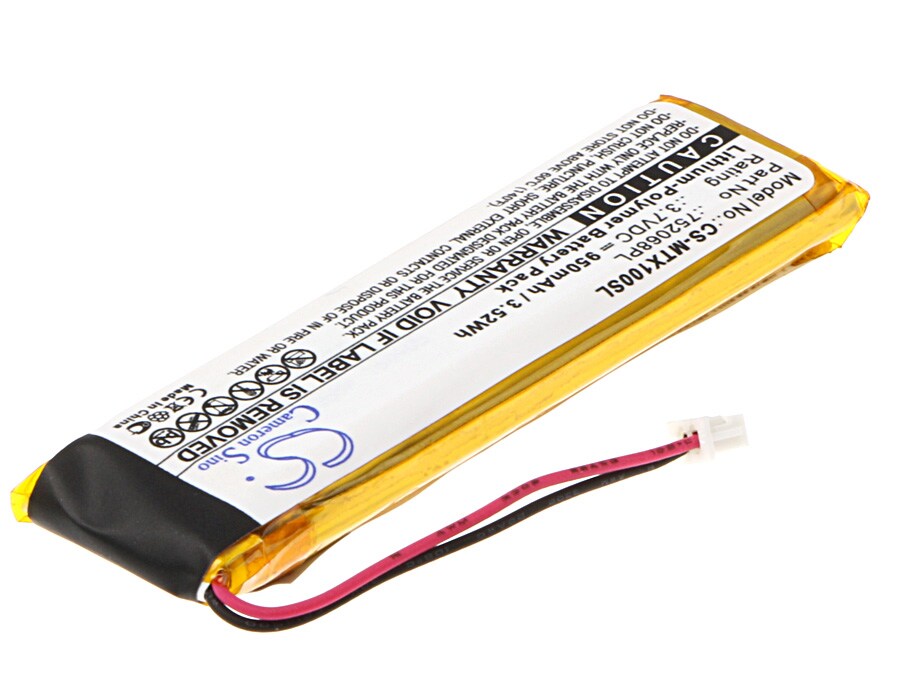 Batteri till Trådlöst headset för Midland BTX1, BTX2, BTNext m.fl.