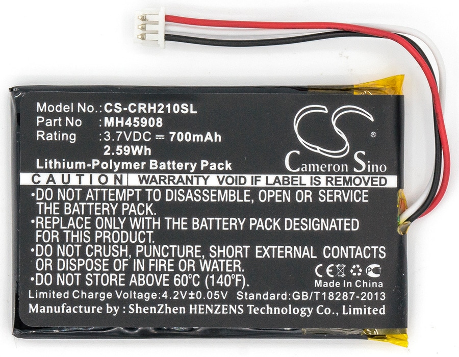 Batteri till Trådlöst headset för CORSAIR H2100, CA-9011136-AP m.fl.