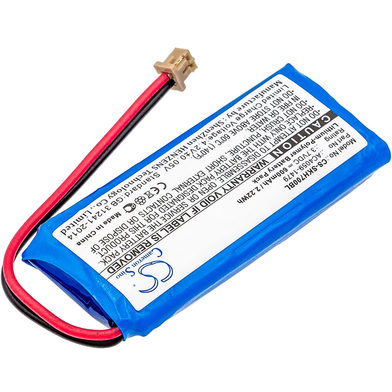 Batteri till Streckkodsläsare för Socket Mobile CHS 7Qi, CHS 7X, CHS 7Xi m.fl.