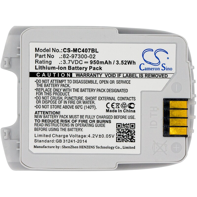 Batteri till Streckkodsläsare för Motorola CS4070, CS4070-SR