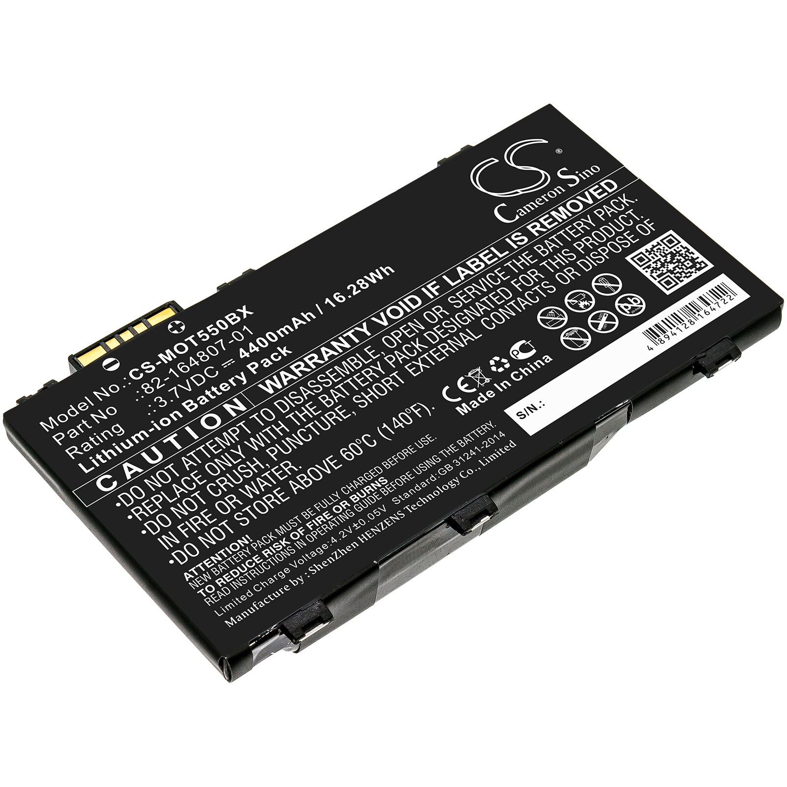 Batteri till Streckkodsläsare för Zebra RFD8500