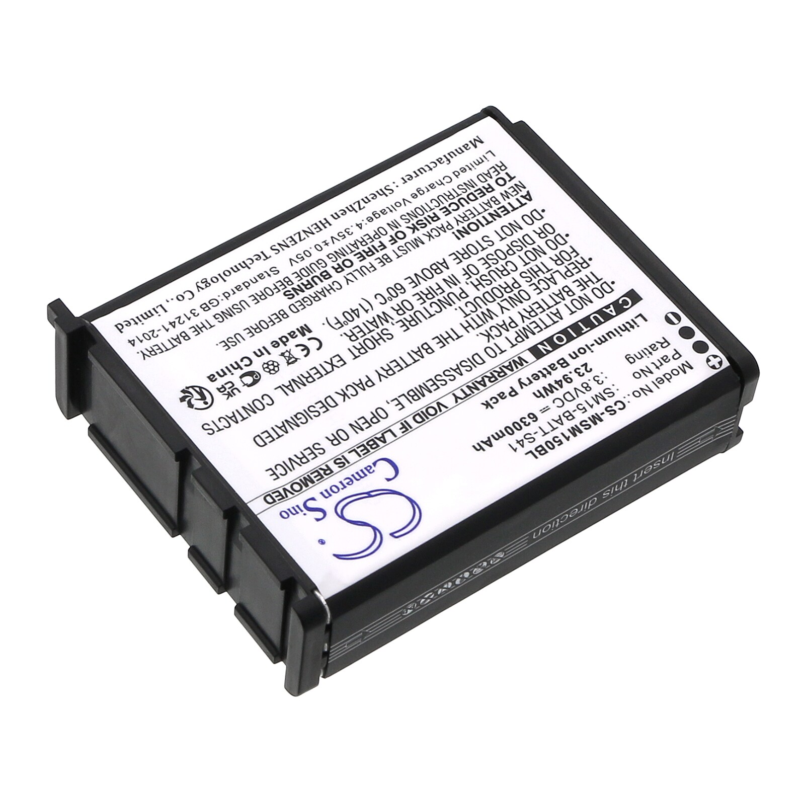 Batteri till Streckkodsläsare för M3 Mobile SM15, SM15N, SM15W m.fl.