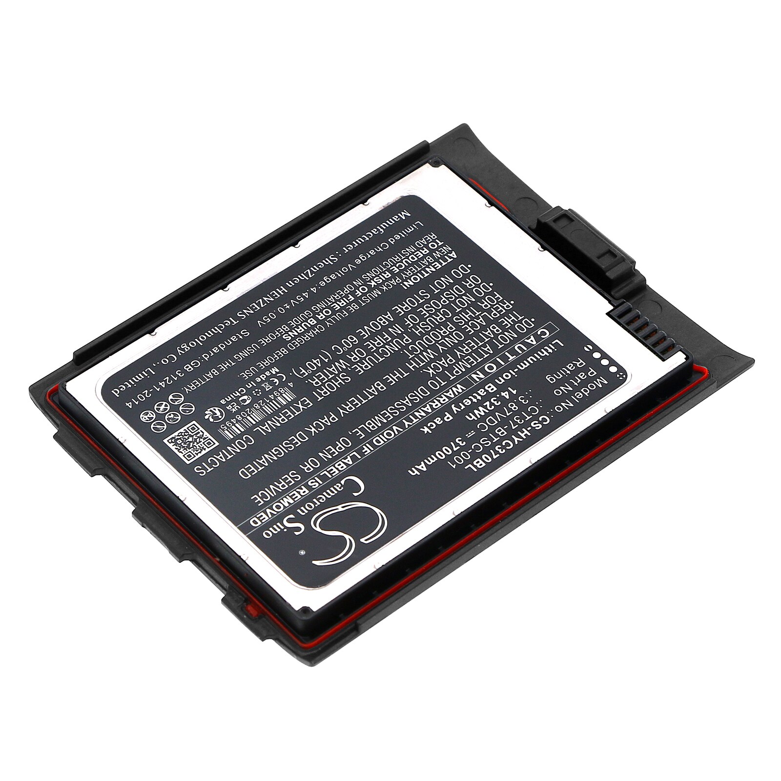 Batteri till Streckkodsläsare för Honeywell CT30 XP Mobile Computer, CT37