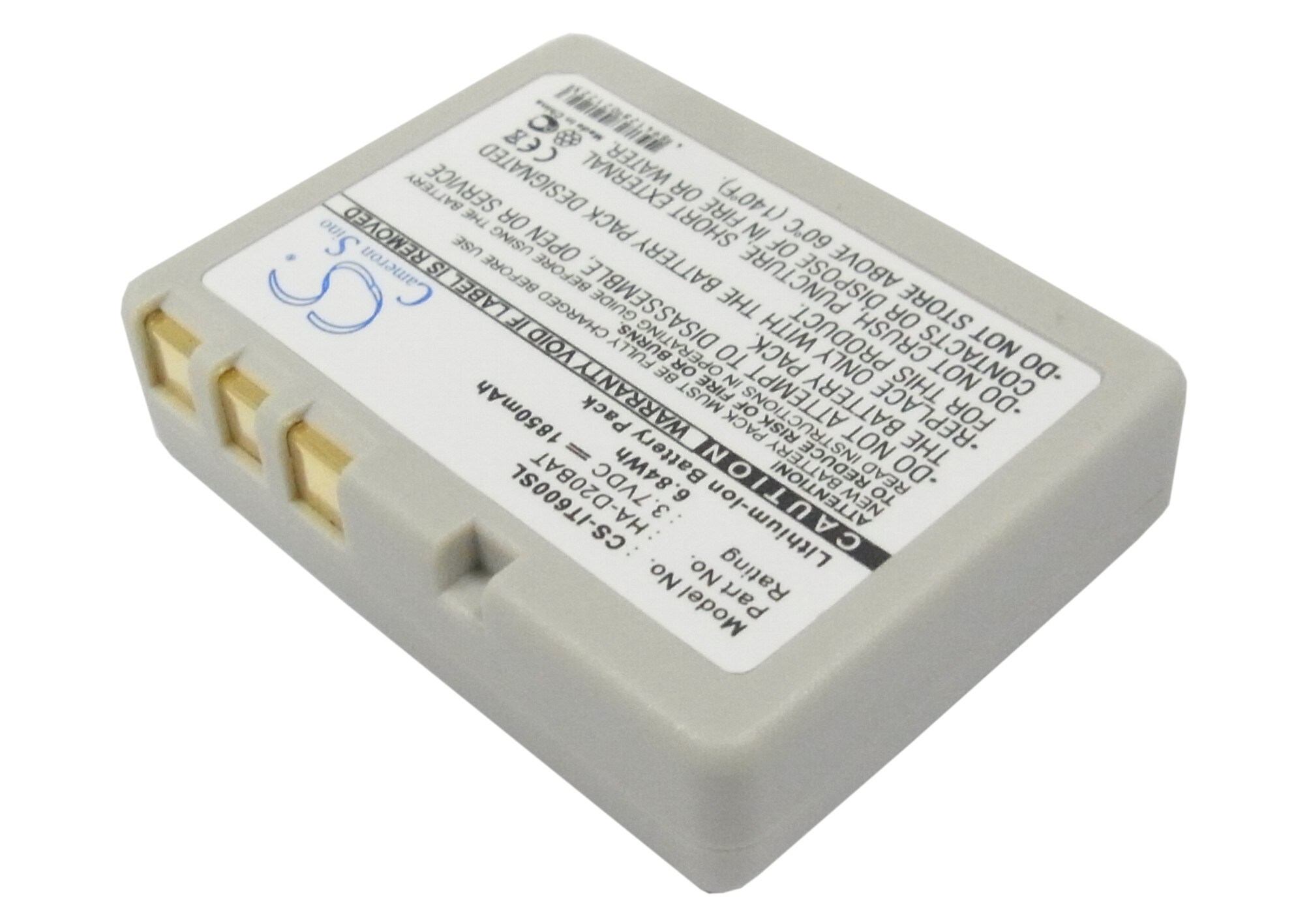 Batteri till Streckkodsläsare för Casio IT-600, IT-300, IT-G500 m.fl.