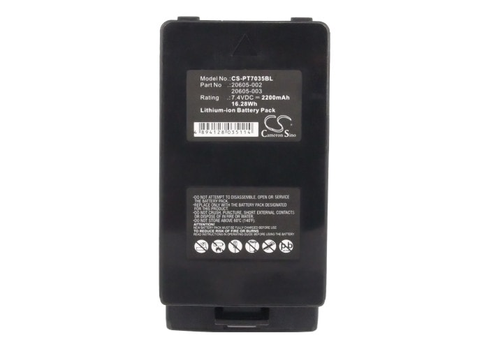 Batteri till Streckkodsläsare för Psion Teklogix 7035, Teklogix 7035i
