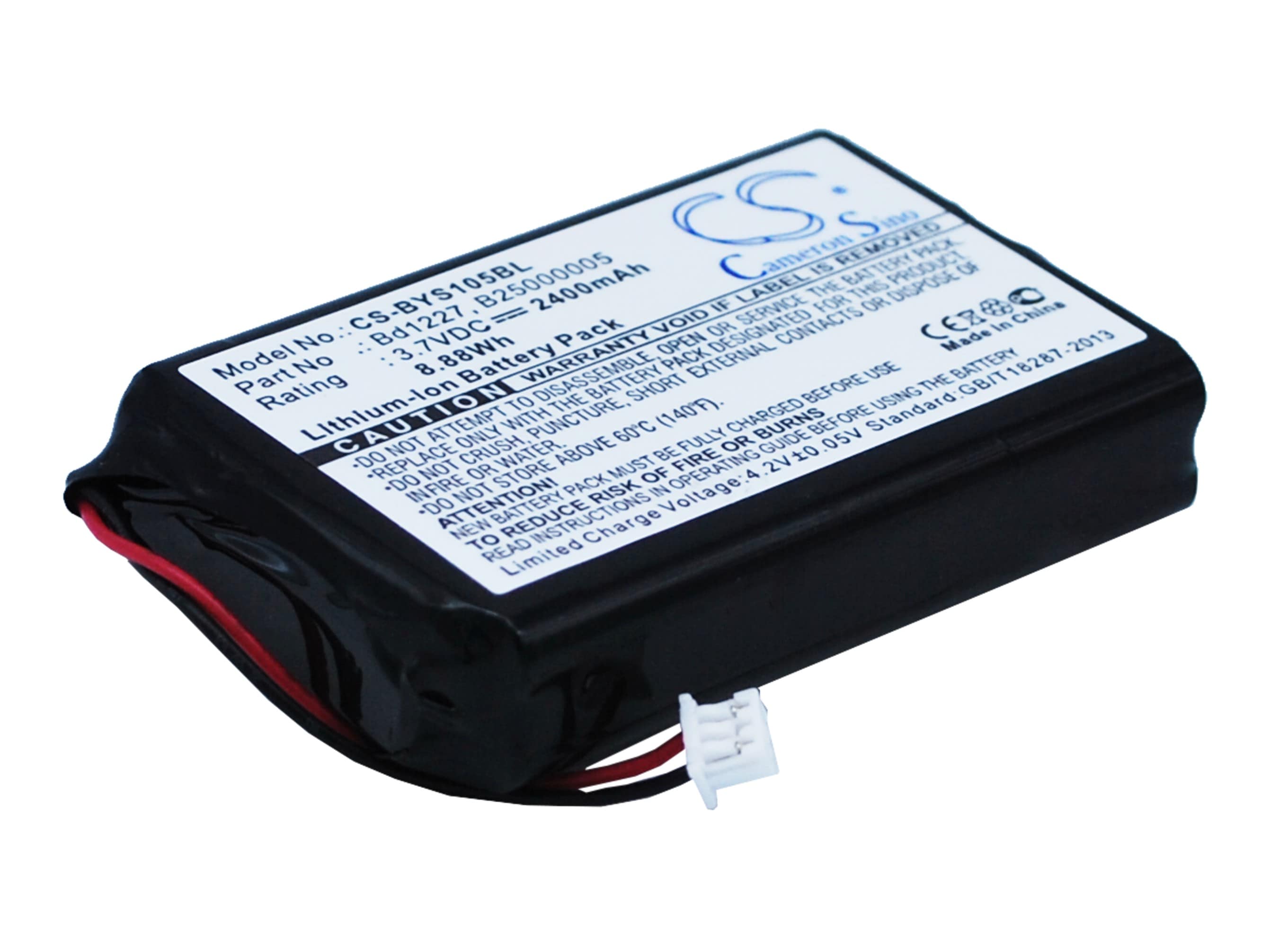 Batteri till Streckkodsläsare för Ingenico RoadRunners Evolution 1D, BRR-L Evolution m.fl.