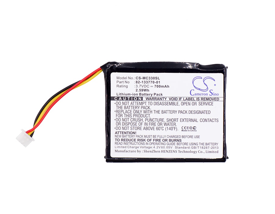 Batteri till Streckkodsläsare för ZEBRA CS3300, CS3070