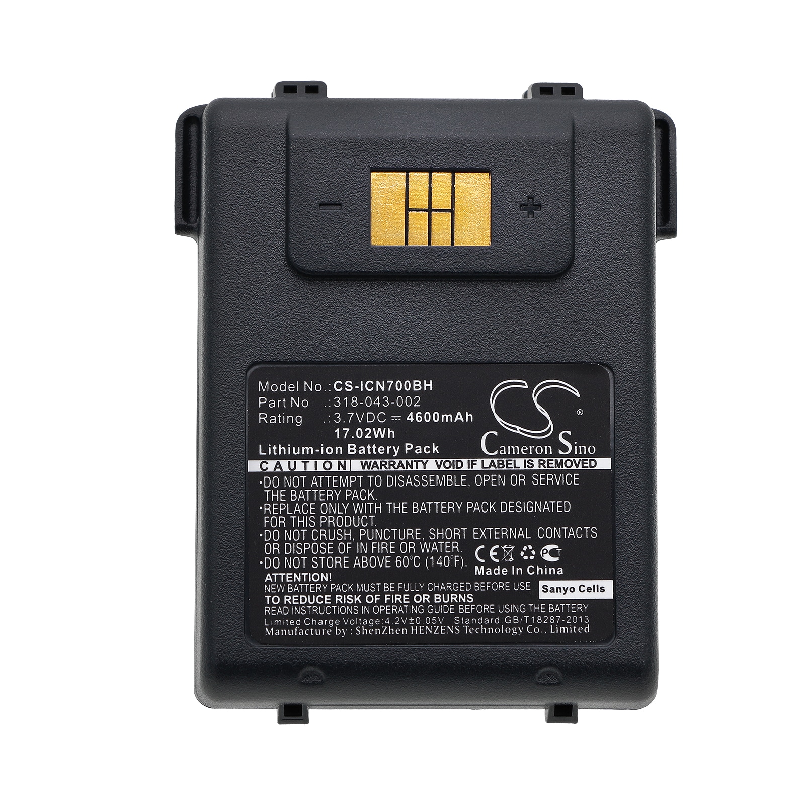 Batteri till Streckkodsläsare för Intermec CN70, CN70e, CN75 m.fl.