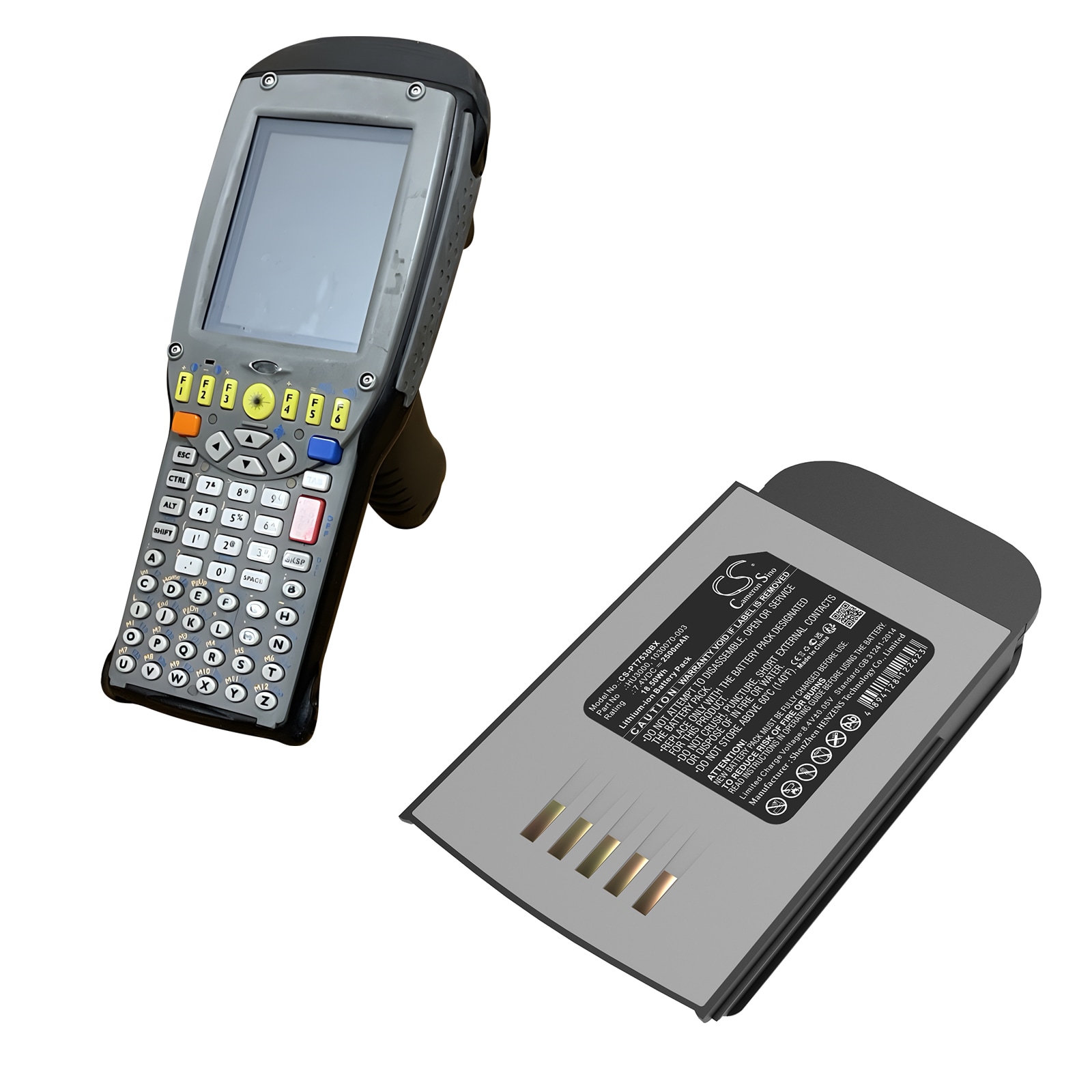 Batteri till Streckkodsläsare för Psion Teklogix 7535, Teklogix 7535LX
