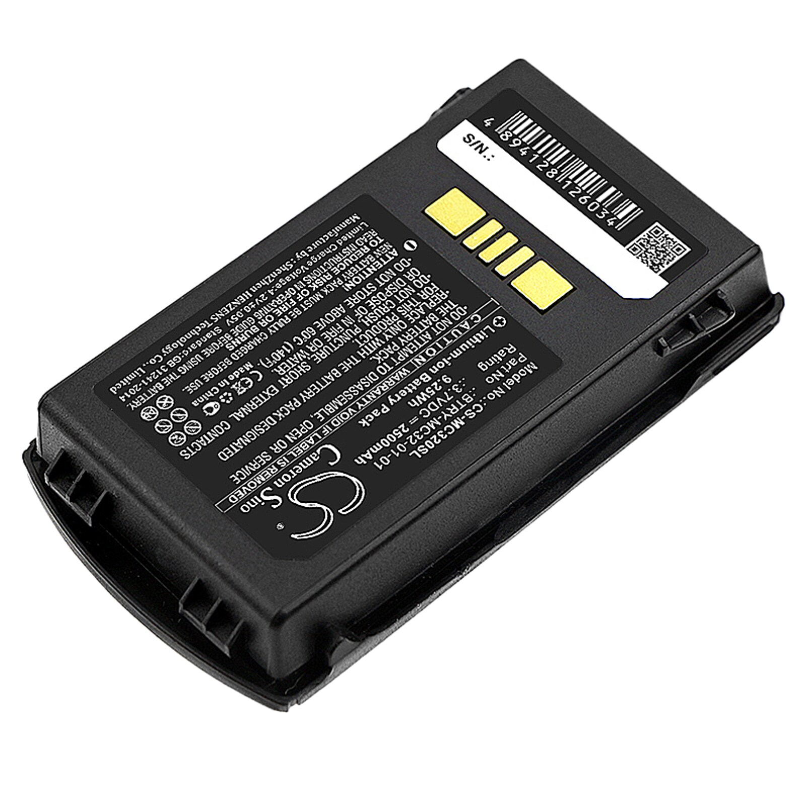 Batteri till Streckkodsläsare för Zebra MC3200, MC32N0, MC32N0-S
