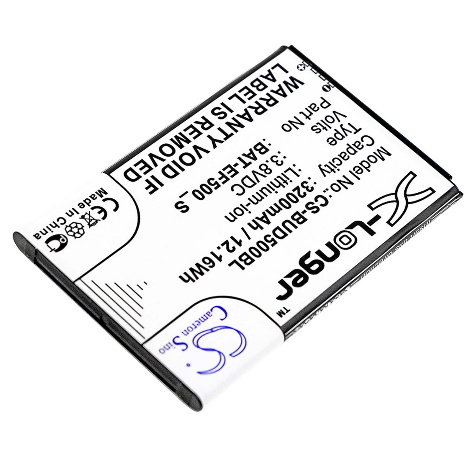 Batteri till Streckkodsläsare för Bluebird EF500R, EF500, EF501 m.fl.