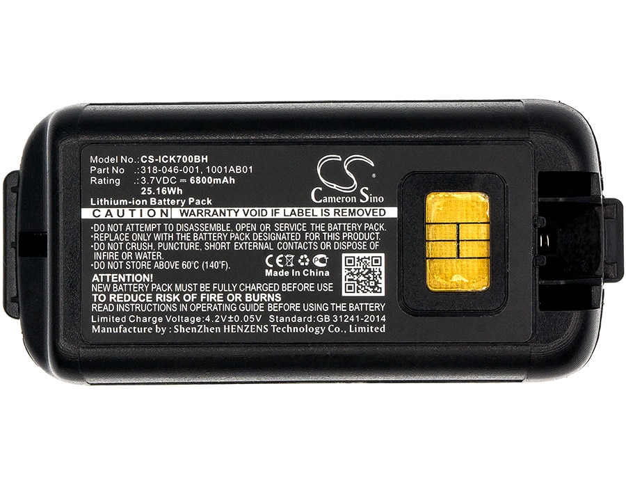 Batteri till Streckkodsläsare för Intermec CK70, CK71