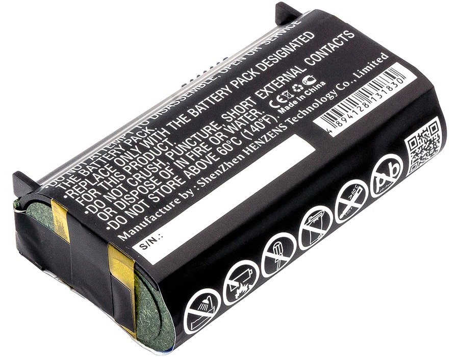 Batteri till Streckkodsläsare för Getac PS236, PS336, PS236C