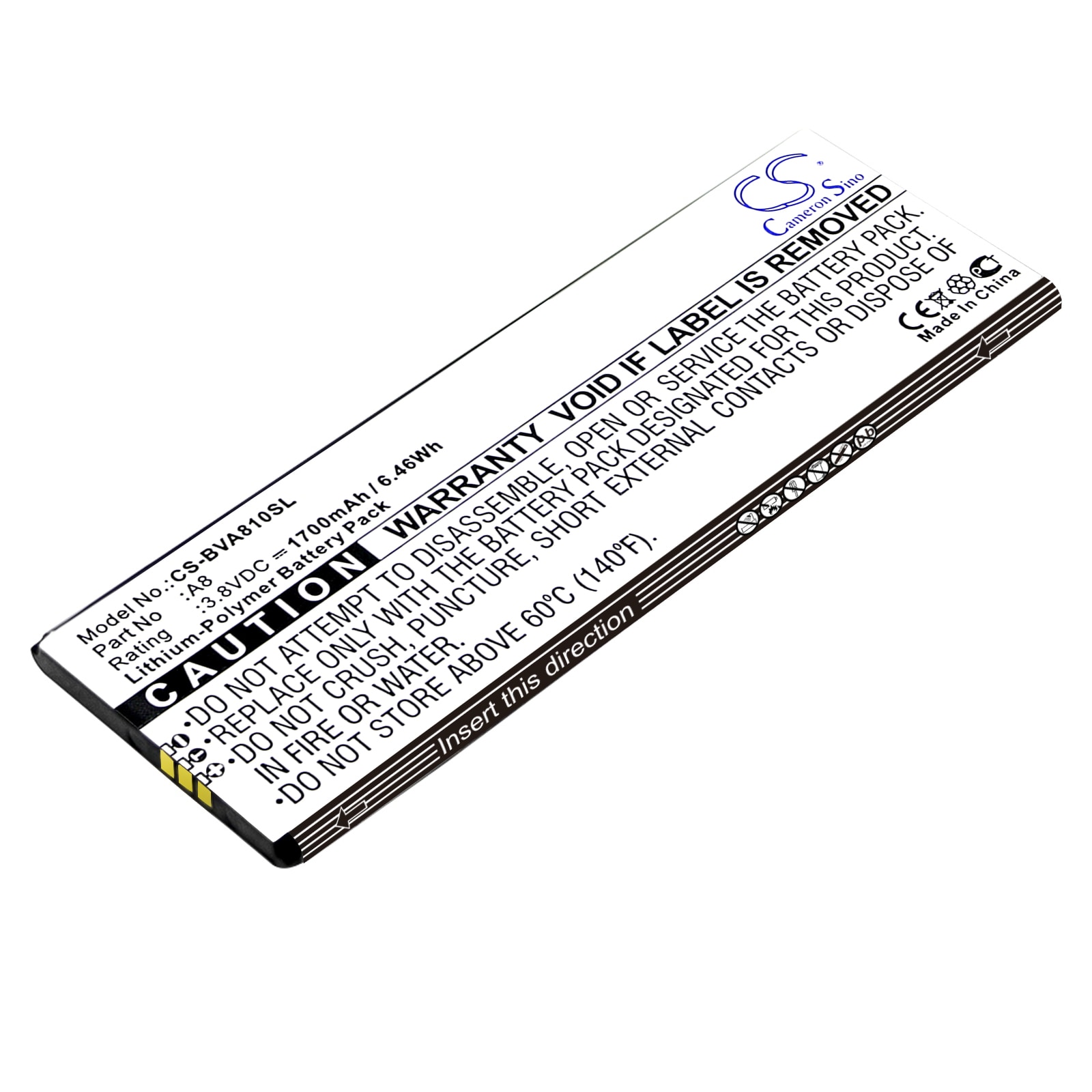 Batteri till SmartPhone, Mobil för Blackview A8