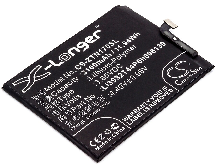 Batteri till SmartPhone, Mobil för ZTE Nubia Z17, Nubia Z17 Dual SIM m.fl.