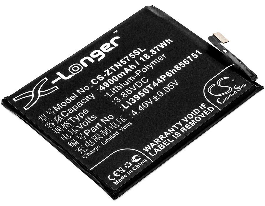 Batteri till SmartPhone, Mobil för Nubia N2, N2 Dual SIM, N2 Dual SIM TD-LTE m.fl.