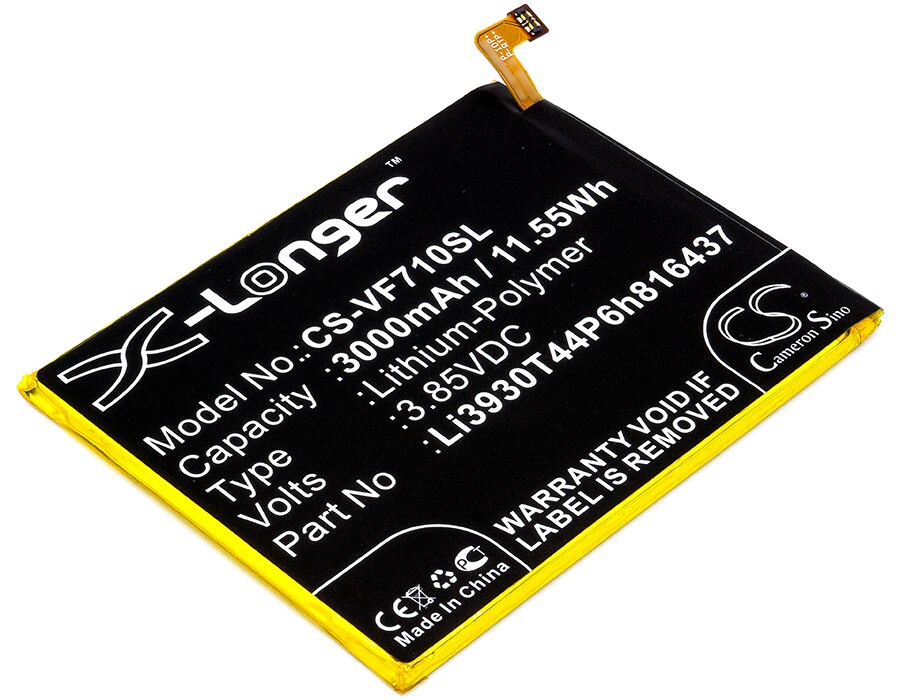 Batteri till SmartPhone, Mobil för Vodafone Smart V8, Vfone 6+, VFD 710