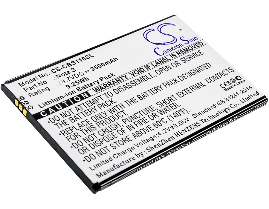 Batteri till SmartPhone, Mobil för Cubot Note S