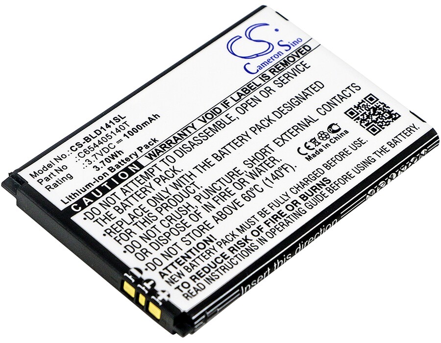 Batteri till SmartPhone, Mobil för BLU Dash JR K, D140K, D141K