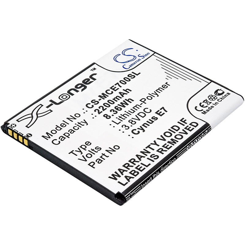 Batteri till SmartPhone, Mobil för Mobistel Cynus E7