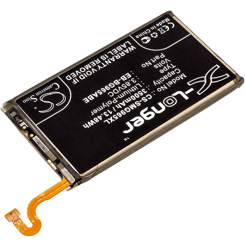 Batteri till SmartPhone, Mobil för Samsung Galaxy S9 Plus, Galaxy S9+, SM-G9650/DS m.fl.