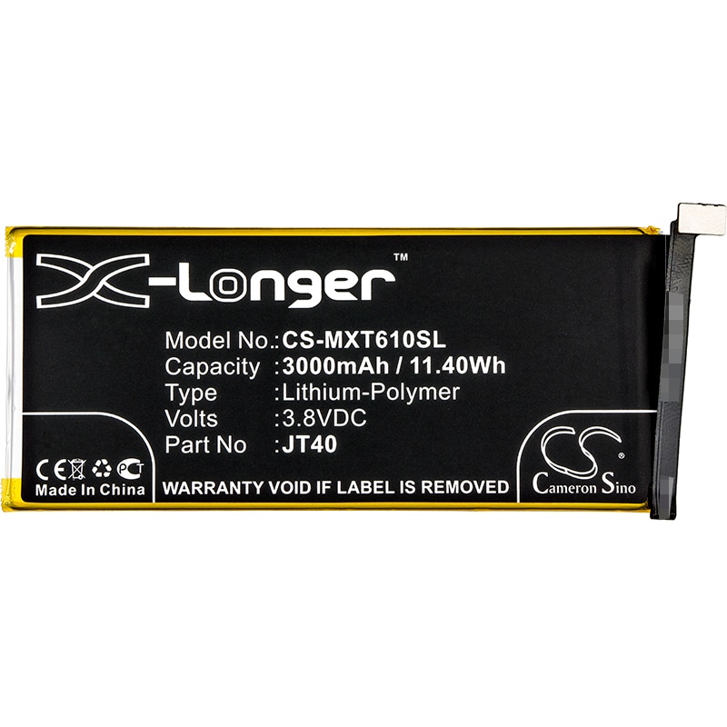 Batteri till SmartPhone, Mobil för Motorola Moto G6 Plus, XT1926-6, XT1926-7 m.fl.