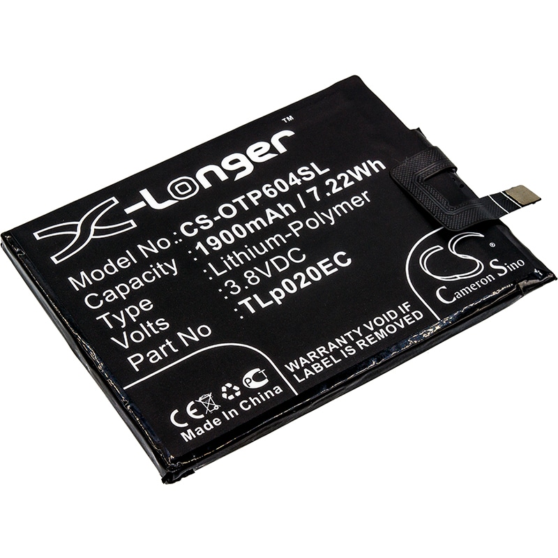 Batteri till SmartPhone, Mobil för Alcatel One Touch Pop Up, OT-6044 m.fl.