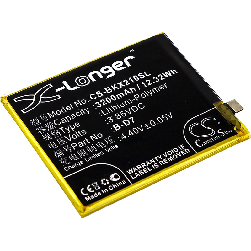 Batteri till SmartPhone, Mobil för VIVO X21, X21 UD, X21 UD Dual SIM m.fl.