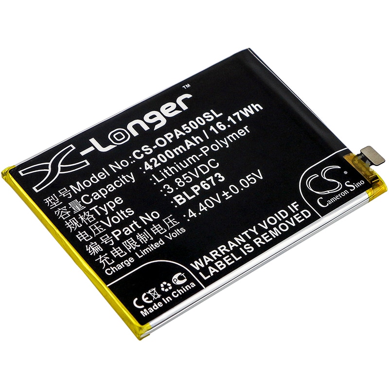 Batteri till SmartPhone, Mobil för OPPO A3s, A3s Dual SIM, A3s Dual SIM TD-LTE m.fl.