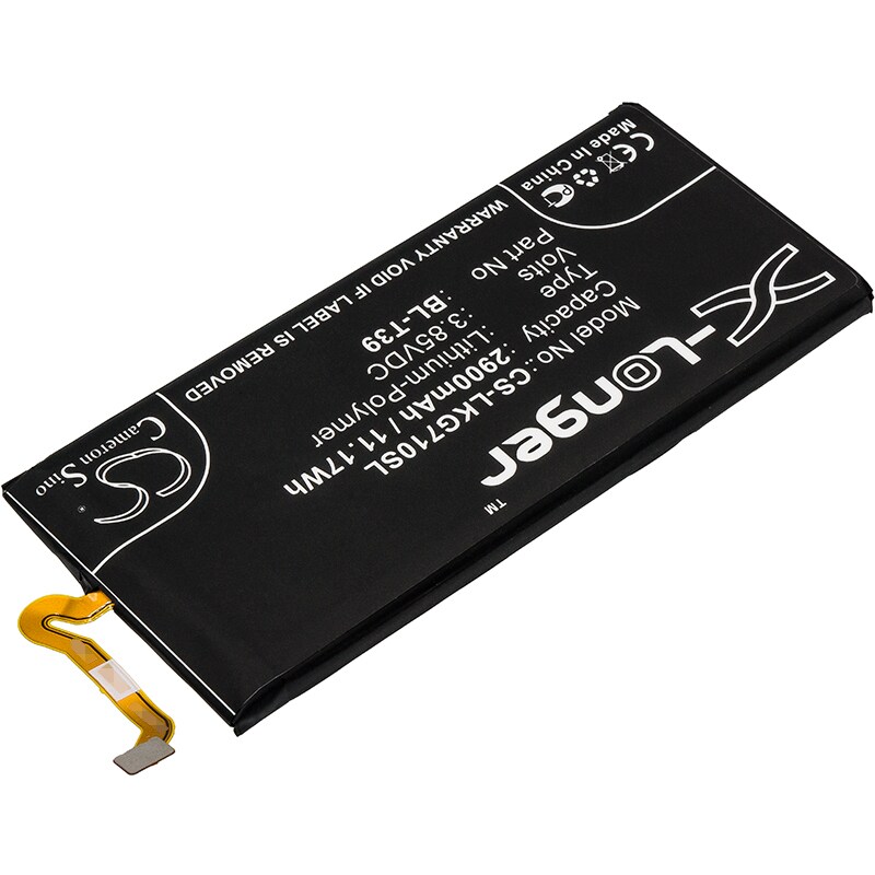 Batteri till SmartPhone, Mobil för LG G7 ThinQ, LMG710AWMH, G7 ThinQ LTE-A m.fl.